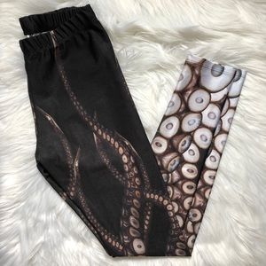 Poprageous Octopus full length Leggings